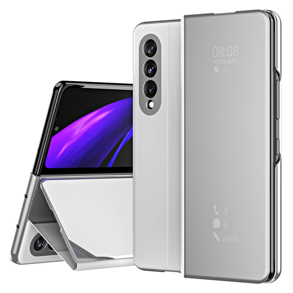 For Samsung Galaxy Z Fold3 5G Flip Leather Cover with Stand Full Body Protective Phone Case