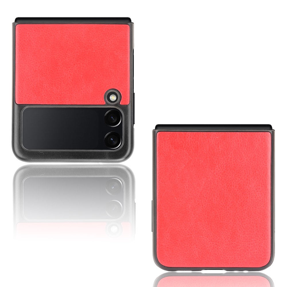 Galaxy Z Flip3 5G Schutzhülle – mit Litchi-Leder-Beschichtung