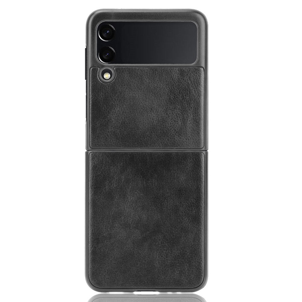 Galaxy Z Flip3 5G Schutzhülle – mit Litchi-Leder-Beschichtung