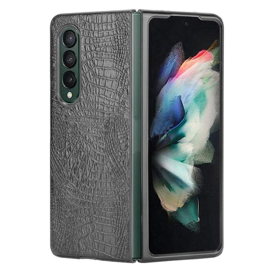 Galaxy Z Fold3 5G Schutzhülle – mit Krokodilleder PU-Beschichtun