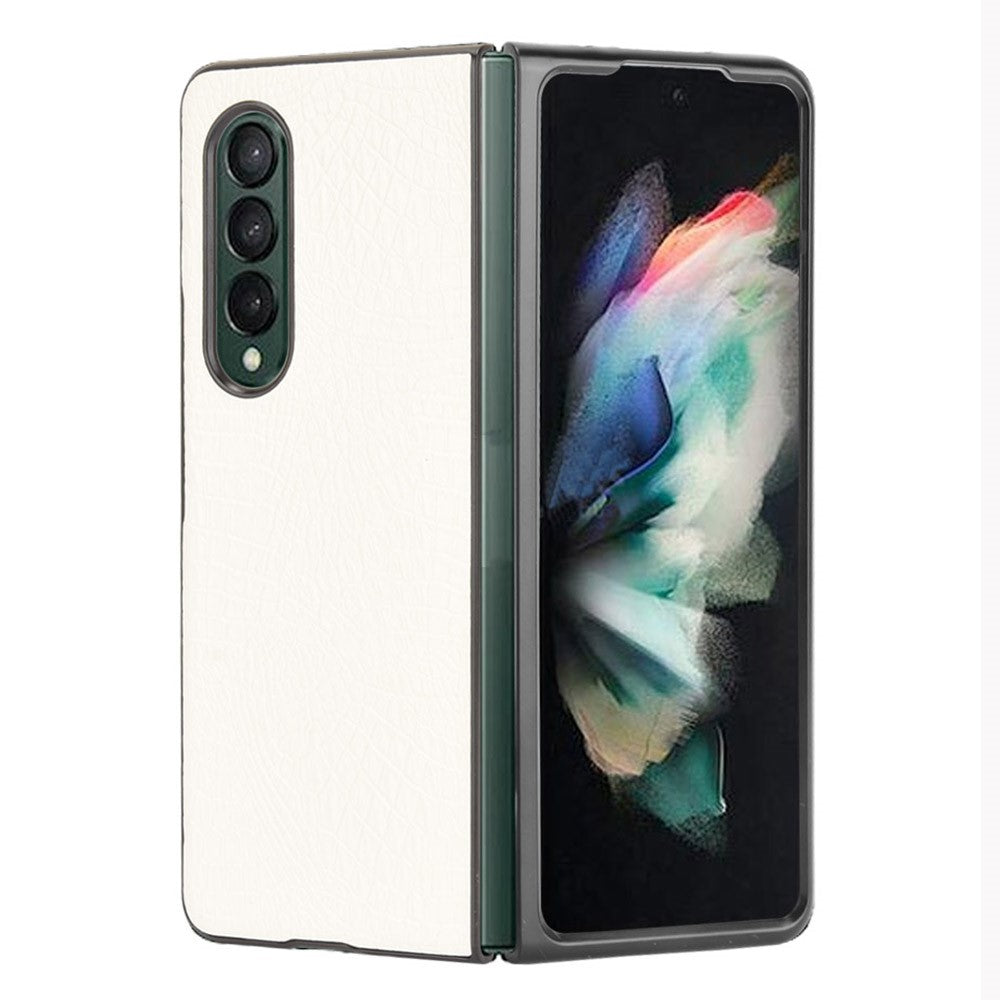 Galaxy Z Fold3 5G Schutzhülle – mit Krokodilleder PU-Beschichtun