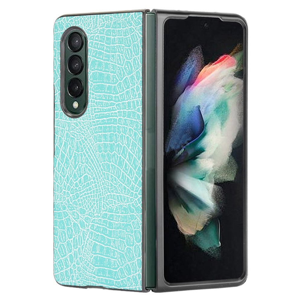 Galaxy Z Fold3 5G Schutzhülle – mit Krokodilleder PU-Beschichtun