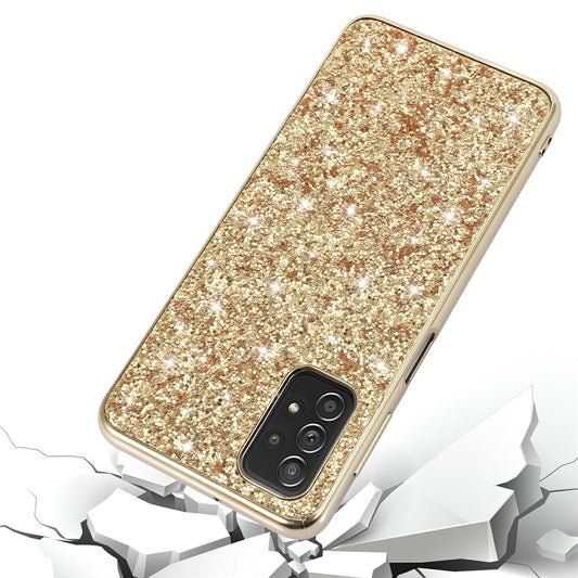 Galaxy A32 5G / M32 5G Schutzhülle – Funkelnde Glitzer-Rückseite