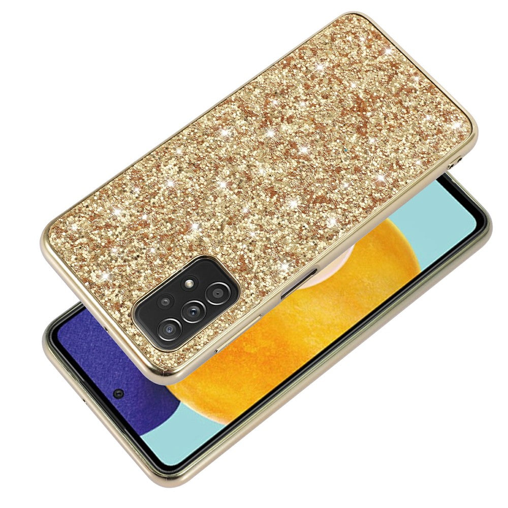 Galaxy A32 5G / M32 5G Schutzhülle – Funkelnde Glitzer-Rückseite