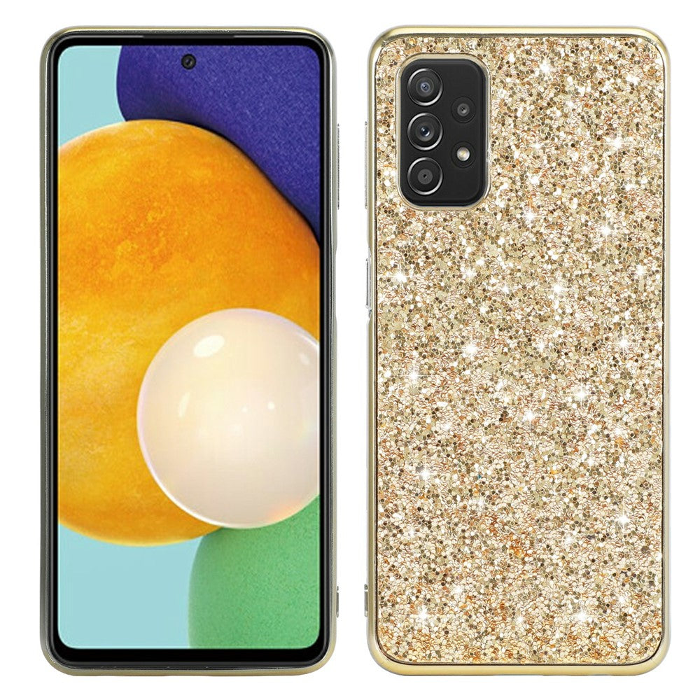 Galaxy A32 5G / M32 5G Schutzhülle – Funkelnde Glitzer-Rückseite