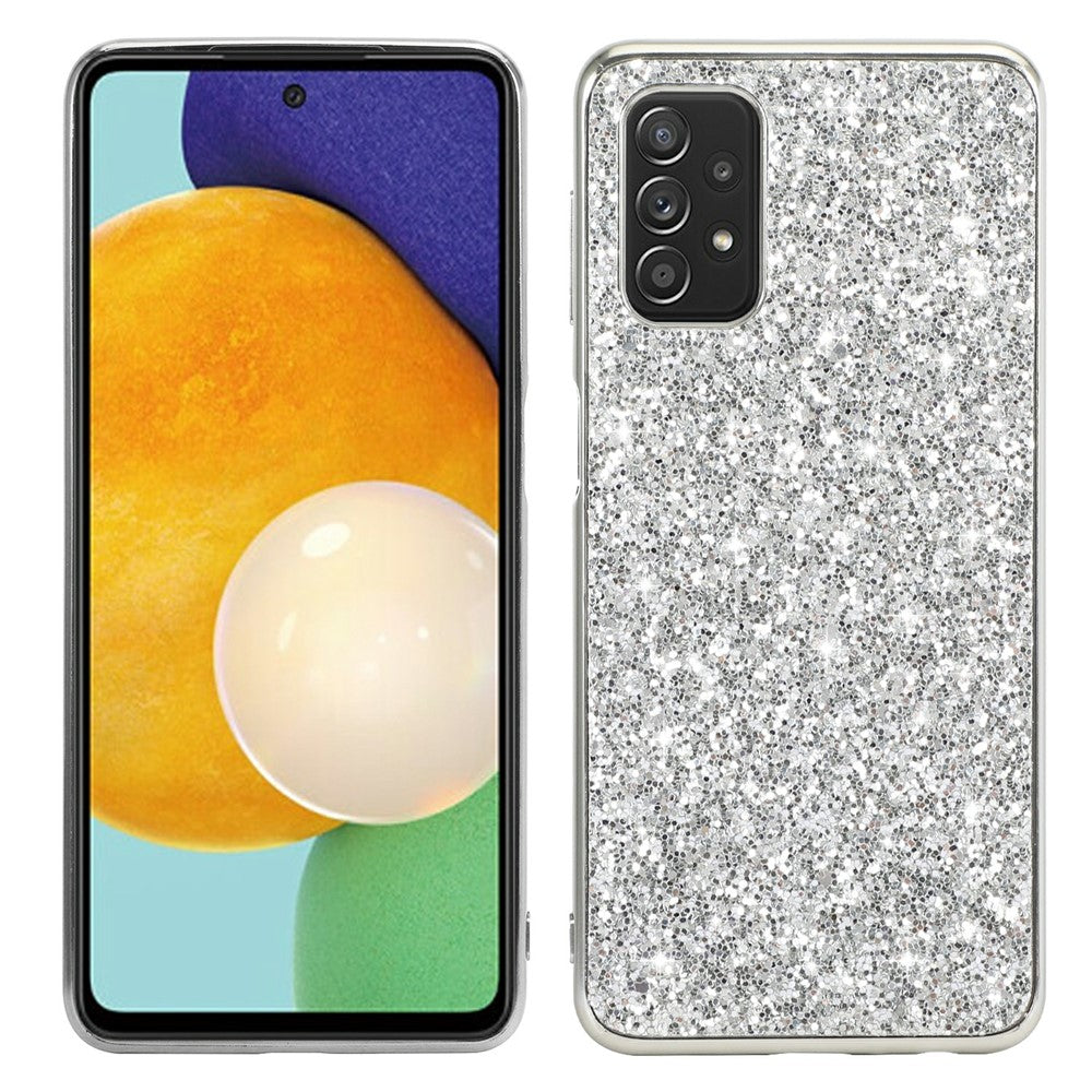 Galaxy A32 5G / M32 5G Schutzhülle – Funkelnde Glitzer-Rückseite