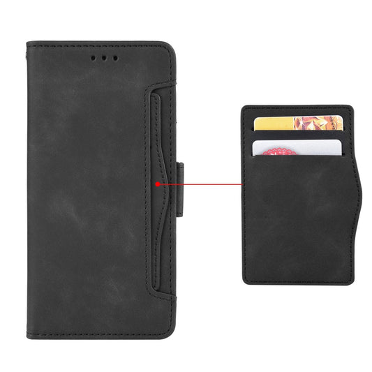 Galaxy Z Fold3 5G Multi-Slot Lederhülle – Mit Ständerfunktion und Brieftaschenfunktion