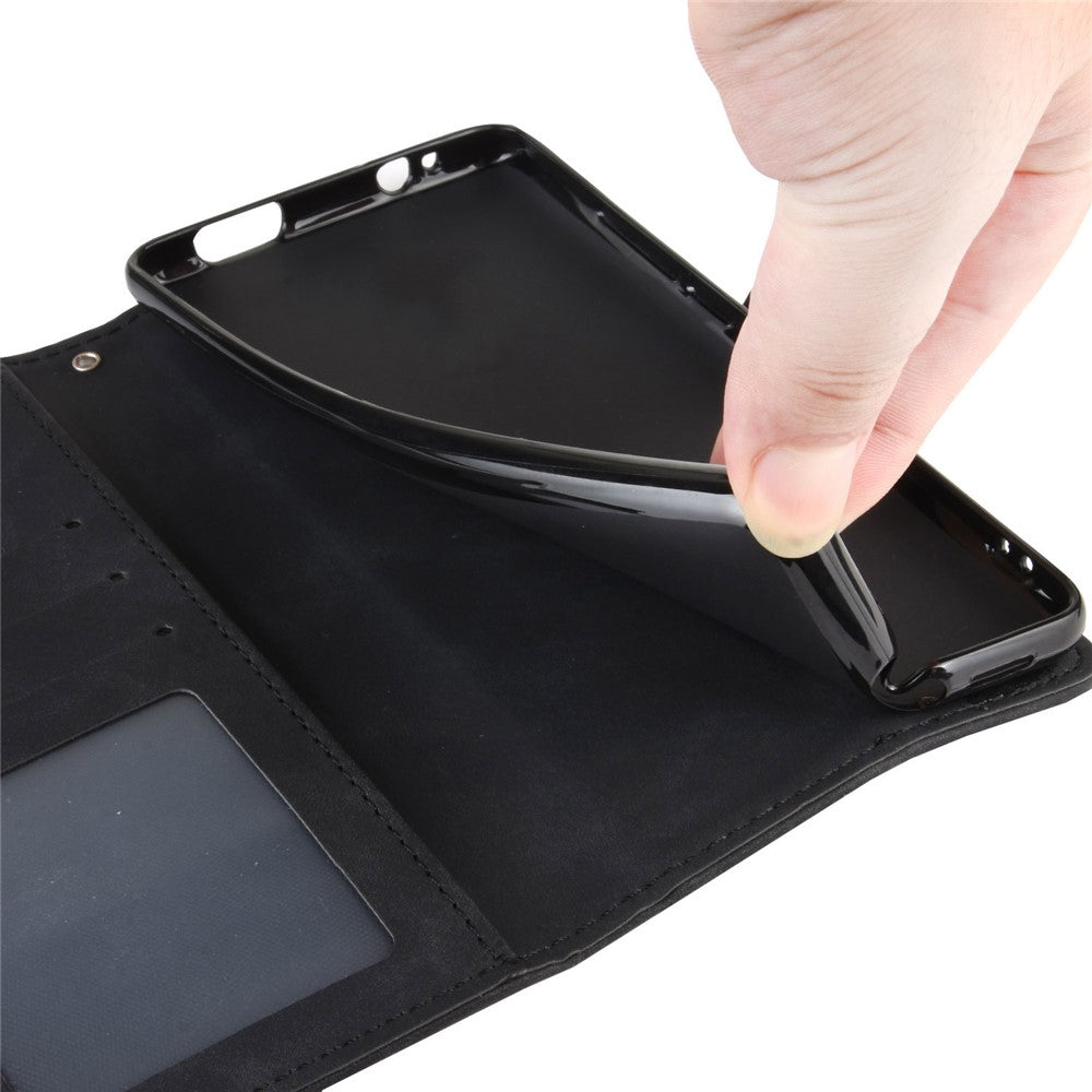 Galaxy Z Fold3 5G Multi-Slot Lederhülle – Mit Ständerfunktion und Brieftaschenfunktion