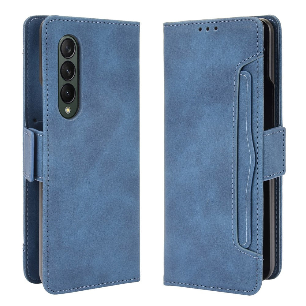 Galaxy Z Fold3 5G Multi-Slot Lederhülle – Mit Ständerfunktion und Brieftaschenfunktion