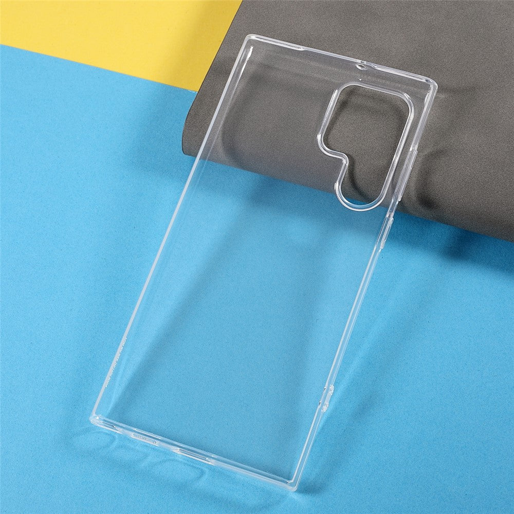 Galaxy S22 Ultra 5G Transparente Hülle – Kratzfest, weich & stoßfest