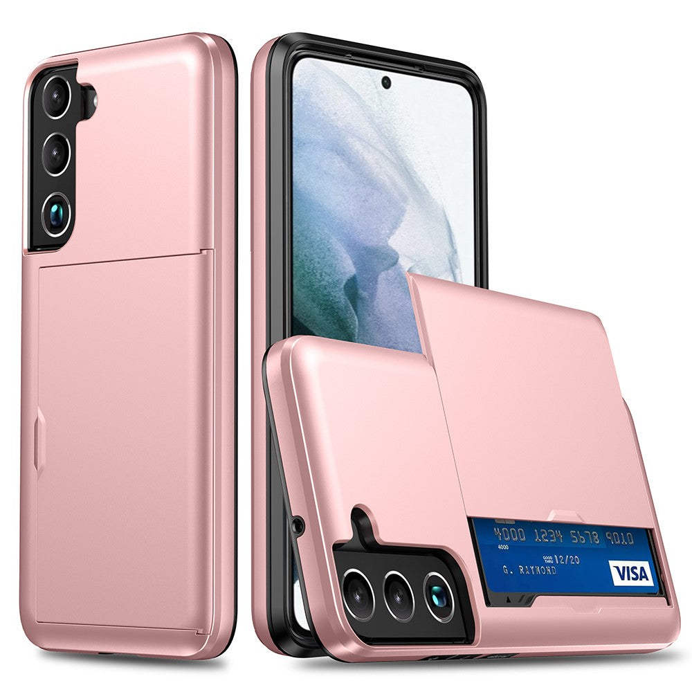 Galaxy S22 5G Schiebekartensteckplatz-Hülle – Mit Kratzfestem Design