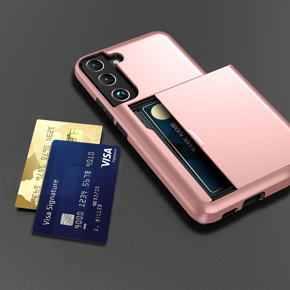 Galaxy S22 5G Schiebekartensteckplatz-Hülle – Mit Kratzfestem Design
