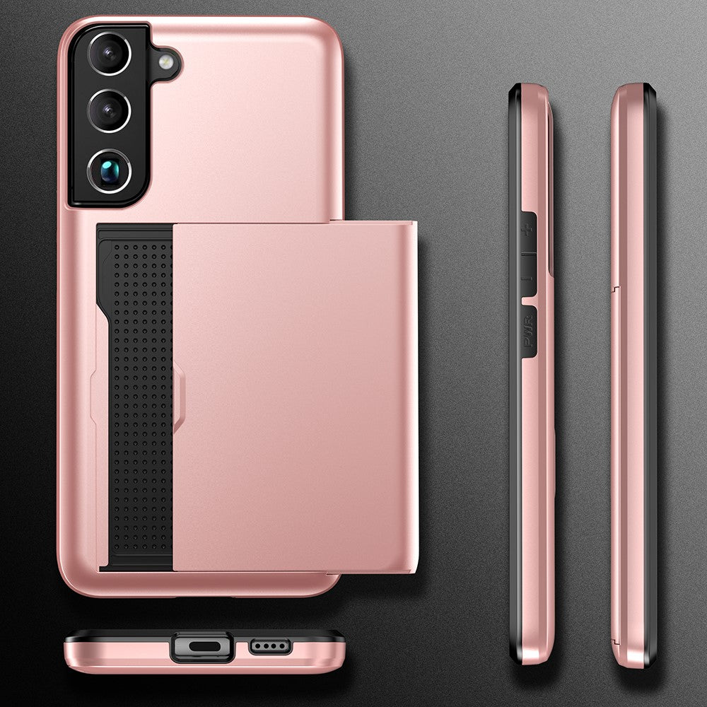 Galaxy S22 5G Schiebekartensteckplatz-Hülle – Mit Kratzfestem Design