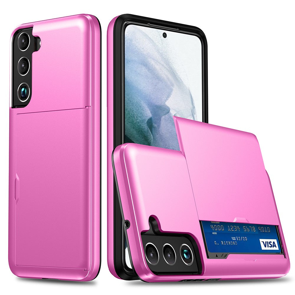 Galaxy S22 5G Schiebekartensteckplatz-Hülle – Mit Kratzfestem Design