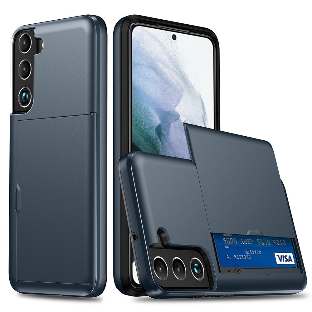 Galaxy S22 5G Schiebekartensteckplatz-Hülle – Mit Kratzfestem Design