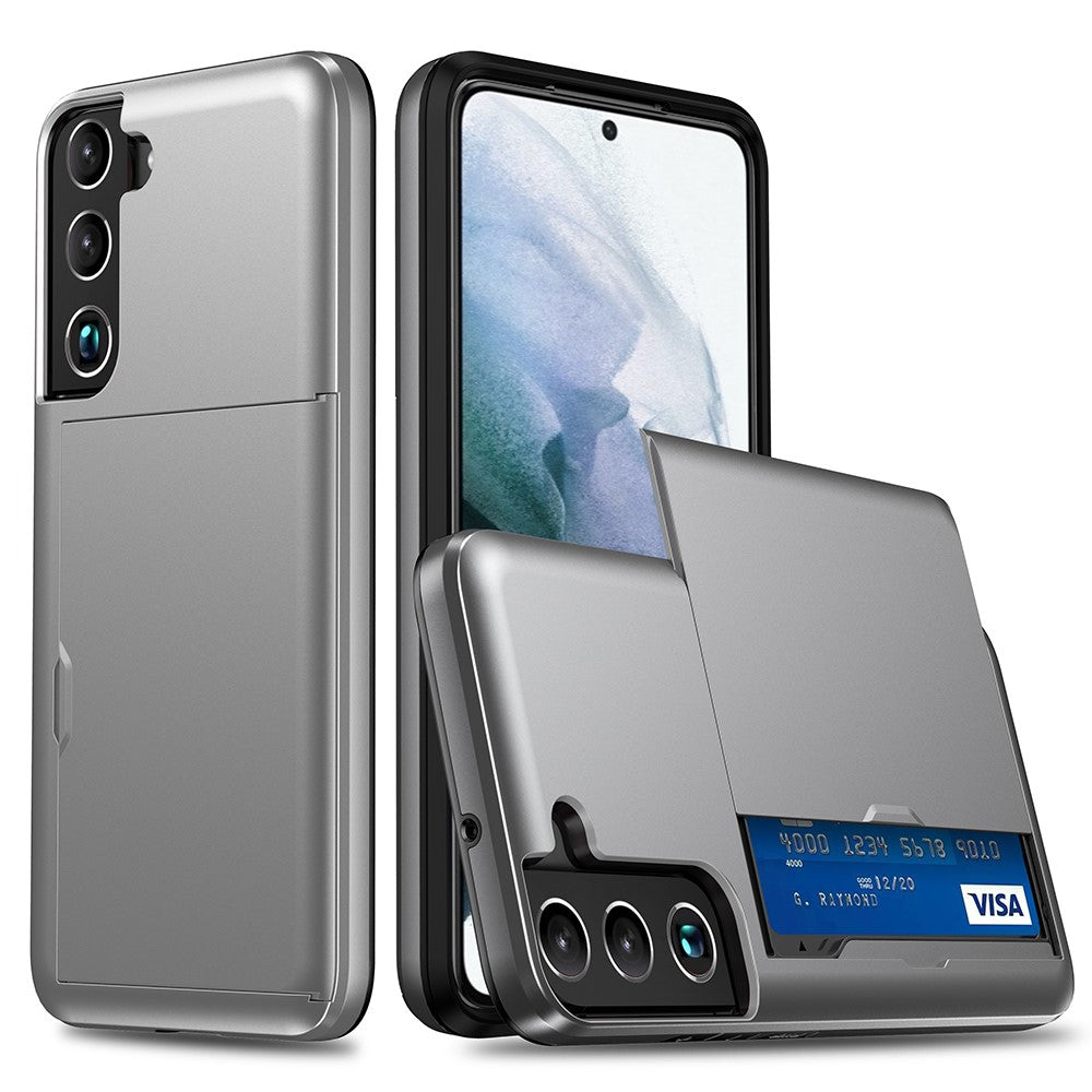 Galaxy S22 5G Schiebekartensteckplatz-Hülle – Mit Kratzfestem Design