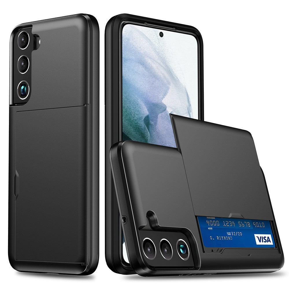 Galaxy S22 5G Schiebekartensteckplatz-Hülle – Mit Kratzfestem Design