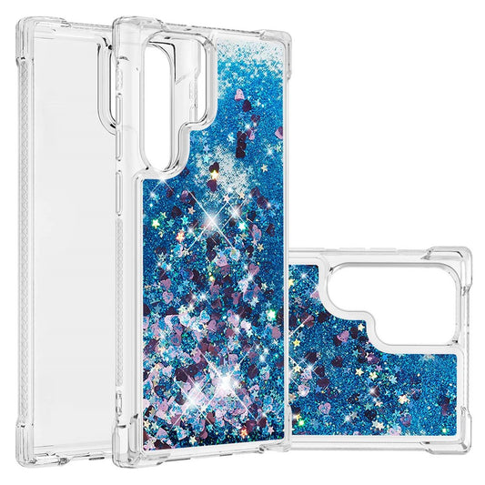 Galaxy S22 Ultra 5G Glitzer-Hülle – Stoßfest & mit Treibsand