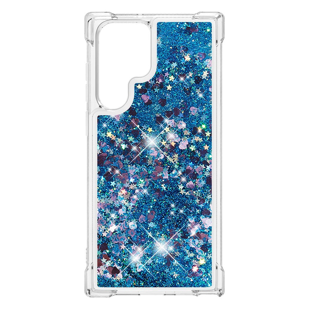 Galaxy S22 Ultra 5G Glitzer-Hülle – Stoßfest & mit Treibsand