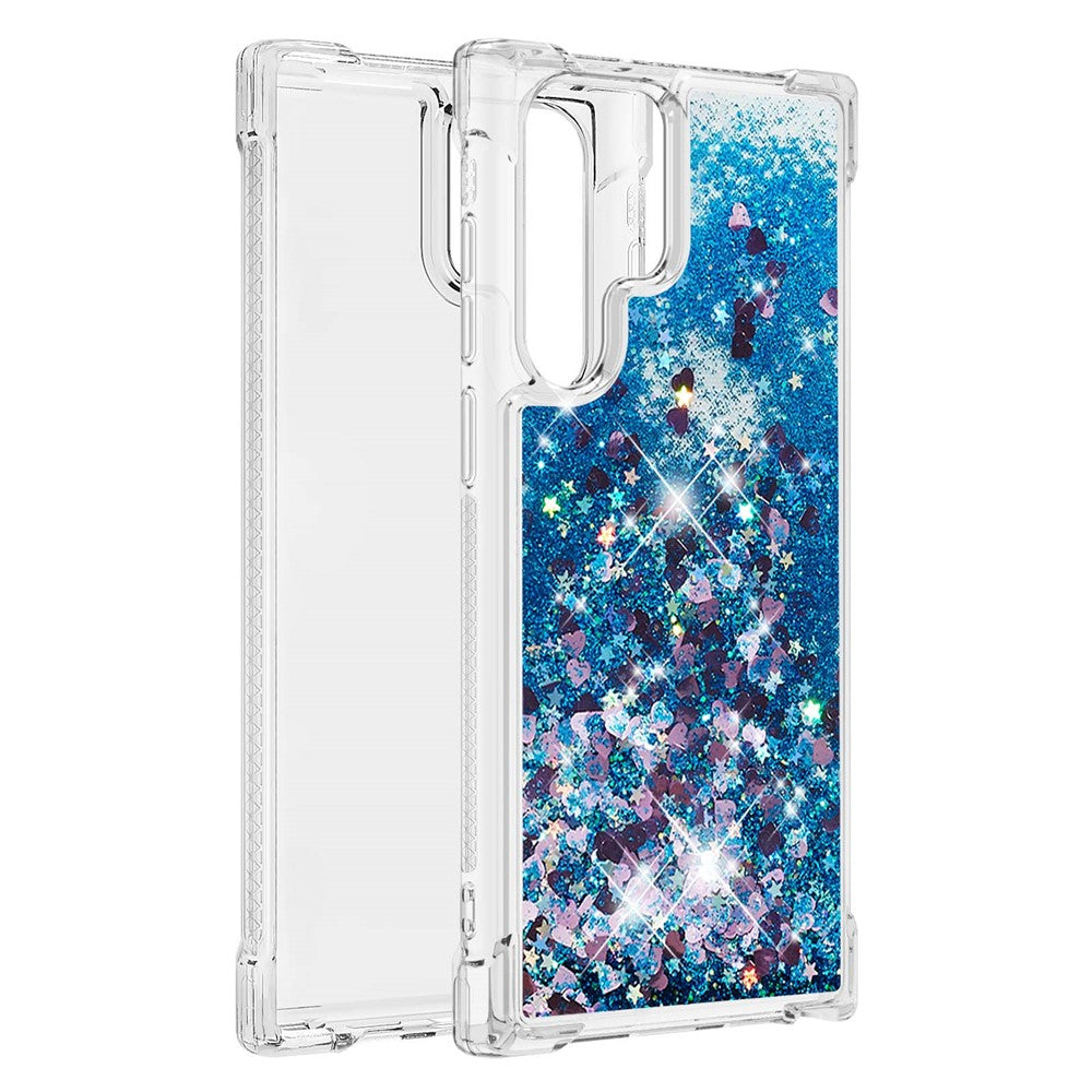 Galaxy S22 Ultra 5G Glitzer-Hülle – Stoßfest & mit Treibsand