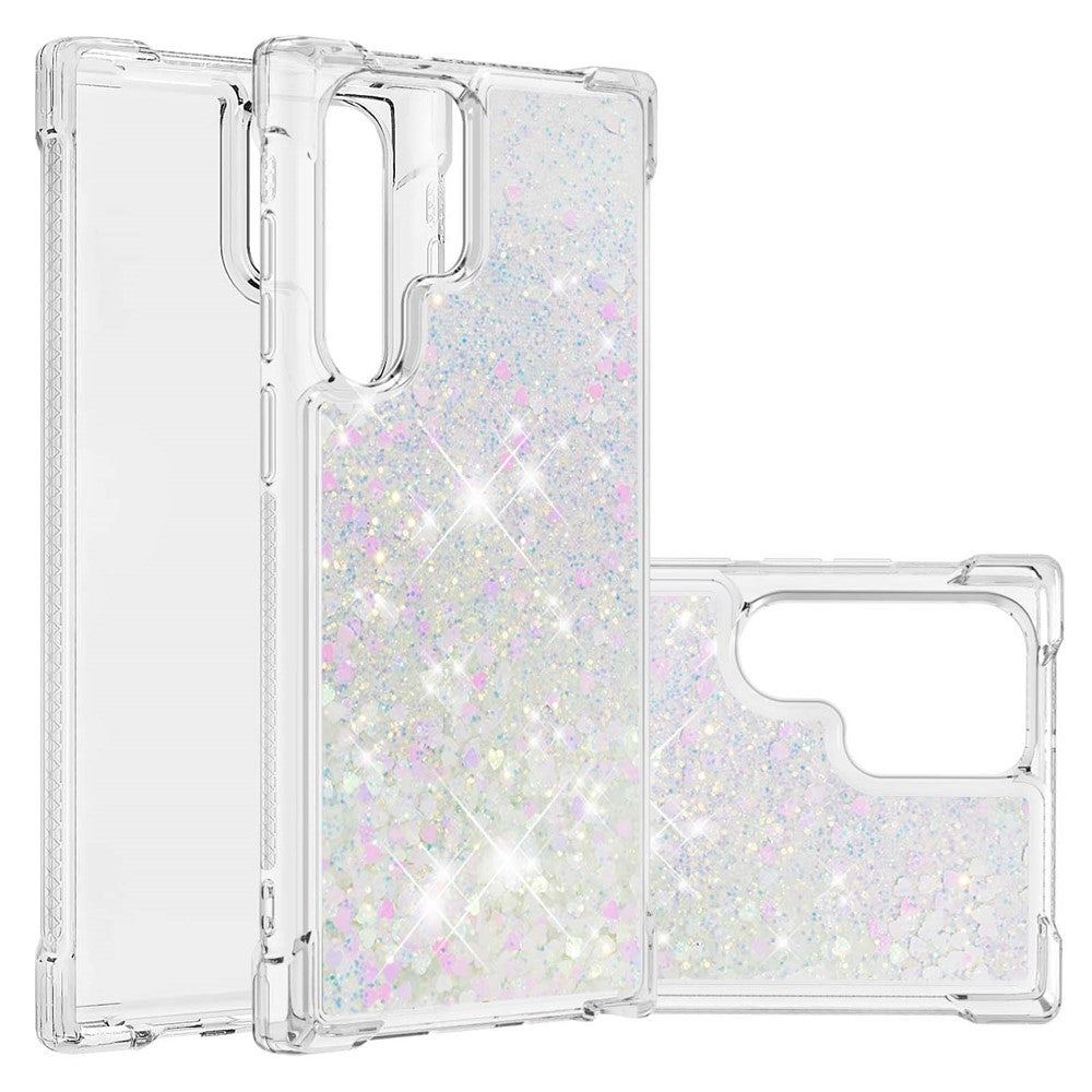 Galaxy S22 Ultra 5G Glitzer-Hülle – Stoßfest & mit Treibsand