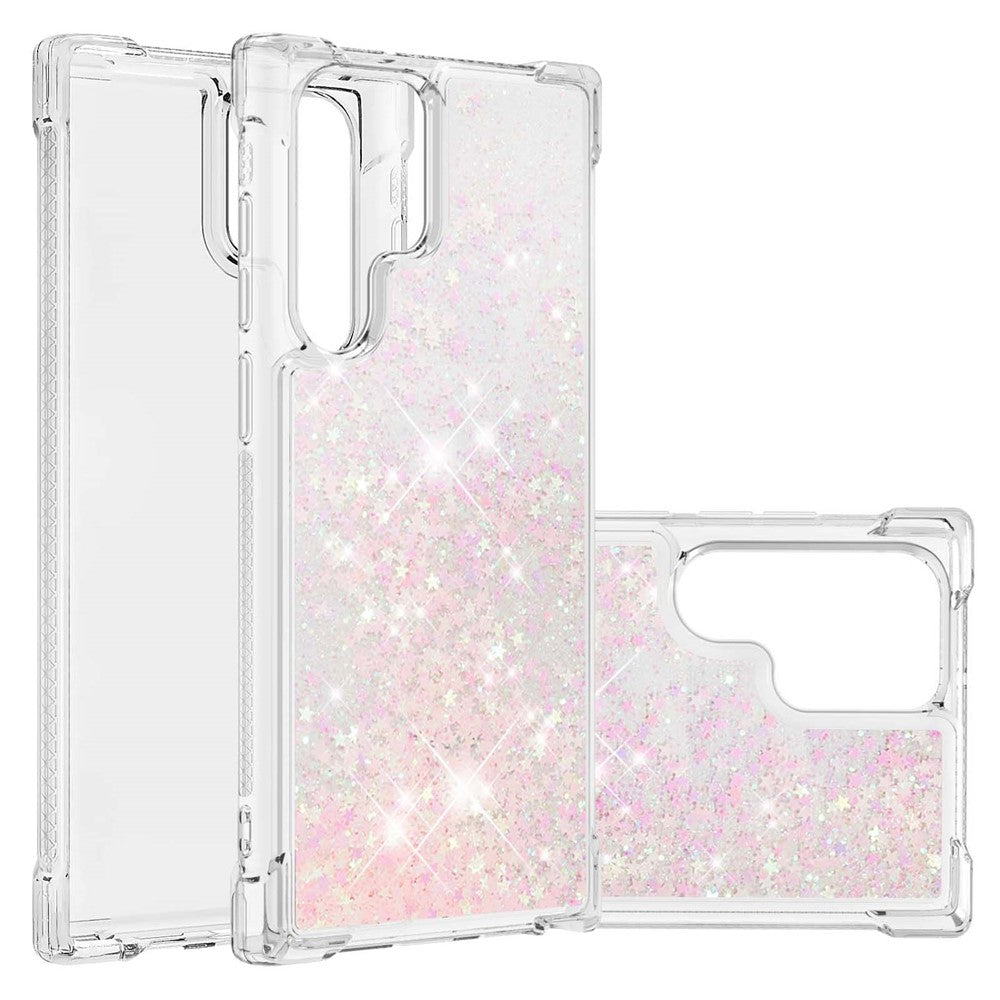 Galaxy S22 Ultra 5G Glitzer-Hülle – Stoßfest & mit Treibsand