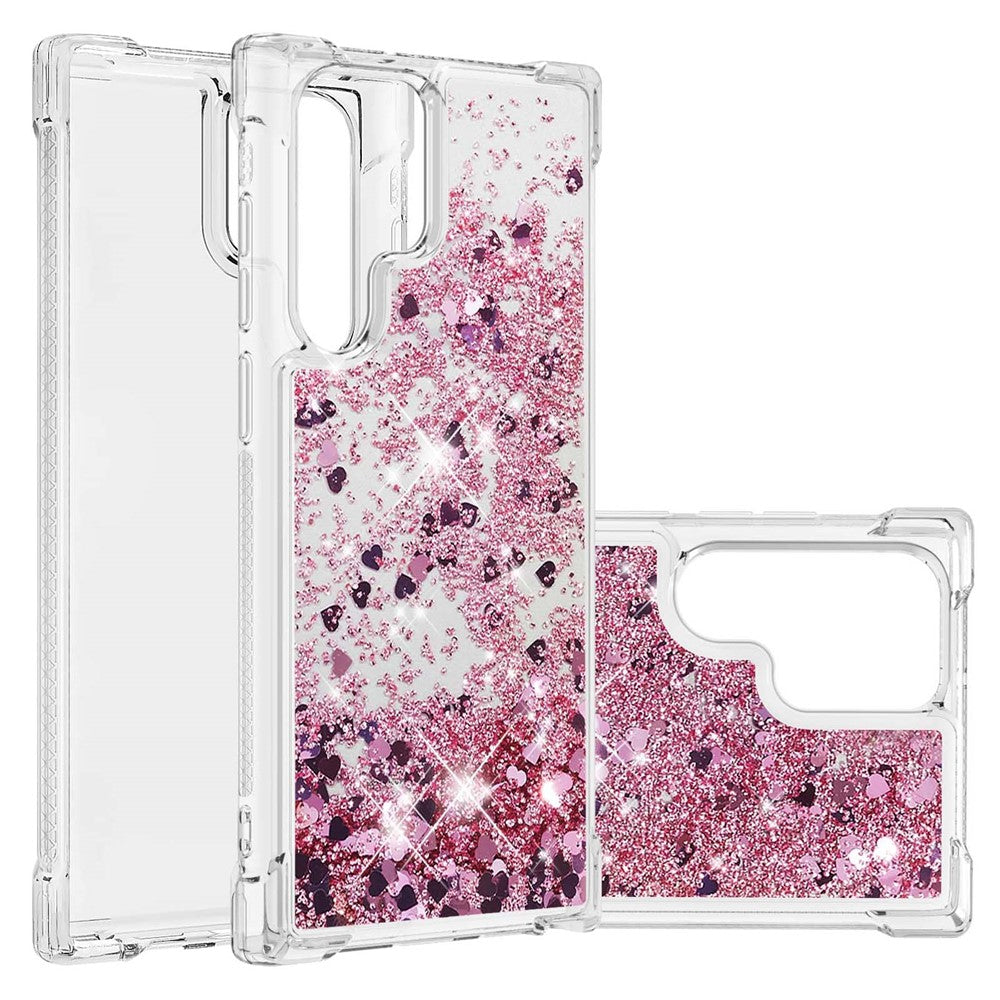 Galaxy S22 Ultra 5G Glitzer-Hülle – Stoßfest & mit Treibsand