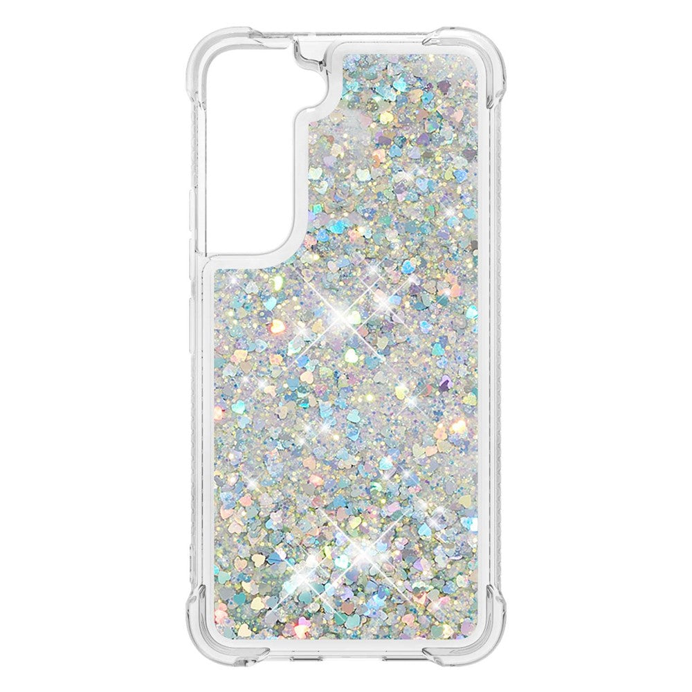 Galaxy S22 5G Glitzer-Hülle – Stoßfest & mit Treibsand