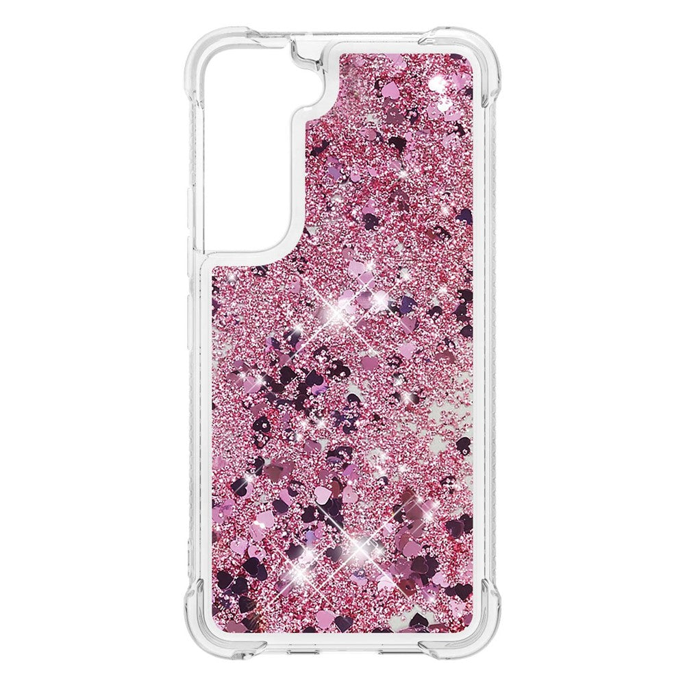 Galaxy S22 5G Glitzer-Hülle – Stoßfest & mit Treibsand