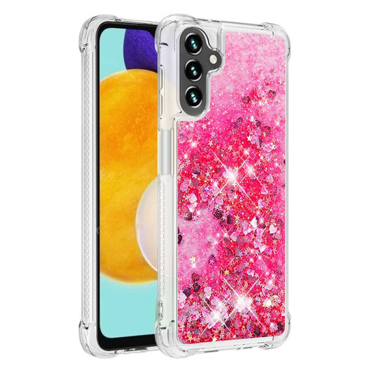 Galaxy A13 5G / A04s 4G Glitzer-Hülle – Stoßfest & mit Treibsand