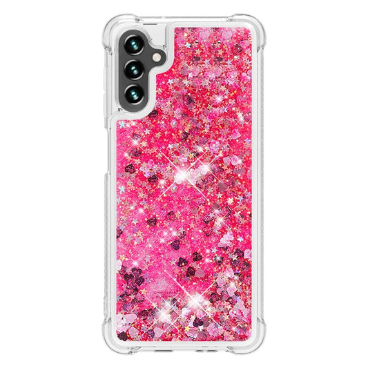 Galaxy A13 5G / A04s 4G Glitzer-Hülle – Stoßfest & mit Treibsand