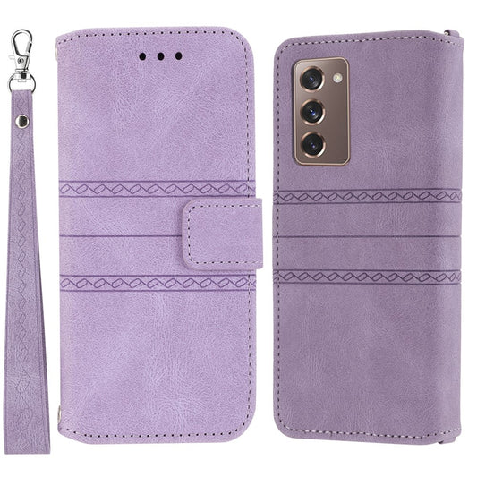 Galaxy Z Fold2 5G Handyhülle – Mit bedrucktem Muster, kratzfest, stilvolles Design & Ständer