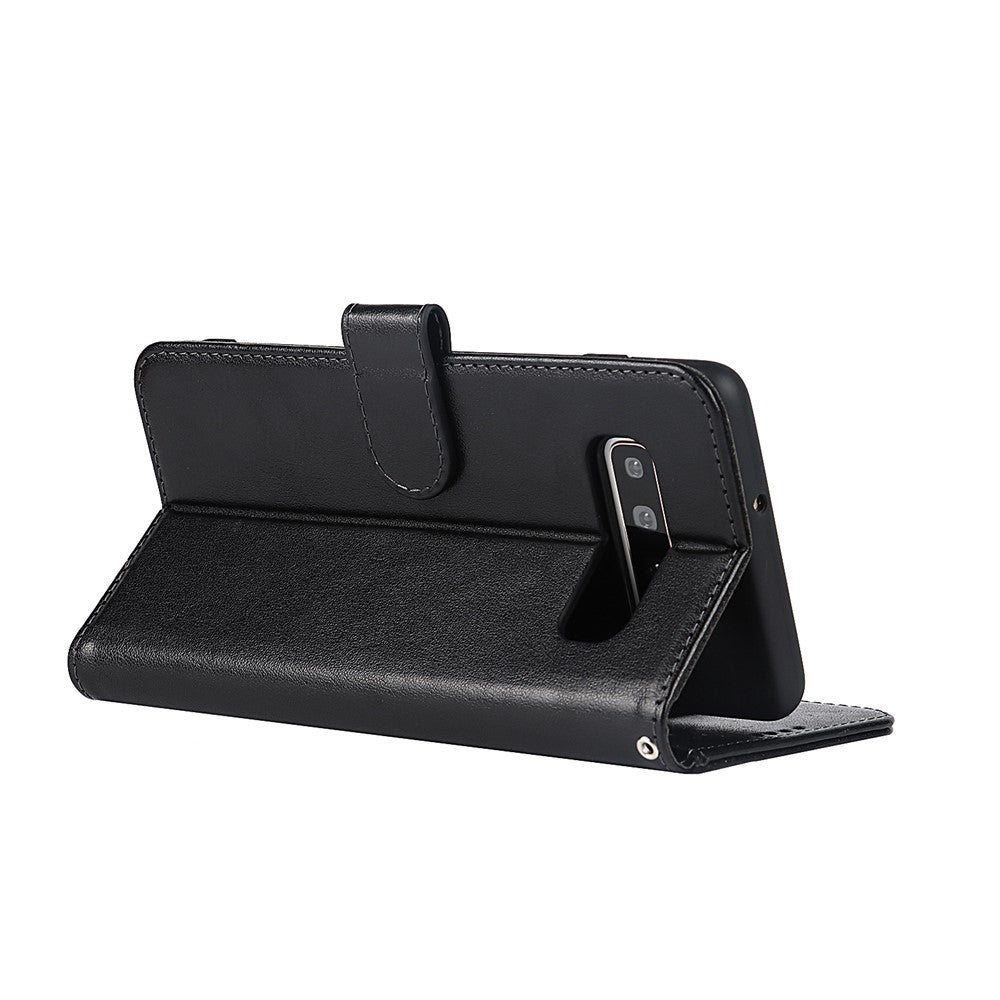 Galaxy S10 4G Wallet-Hülle – Mit Musterdruck, Kartenfächer & Riemen