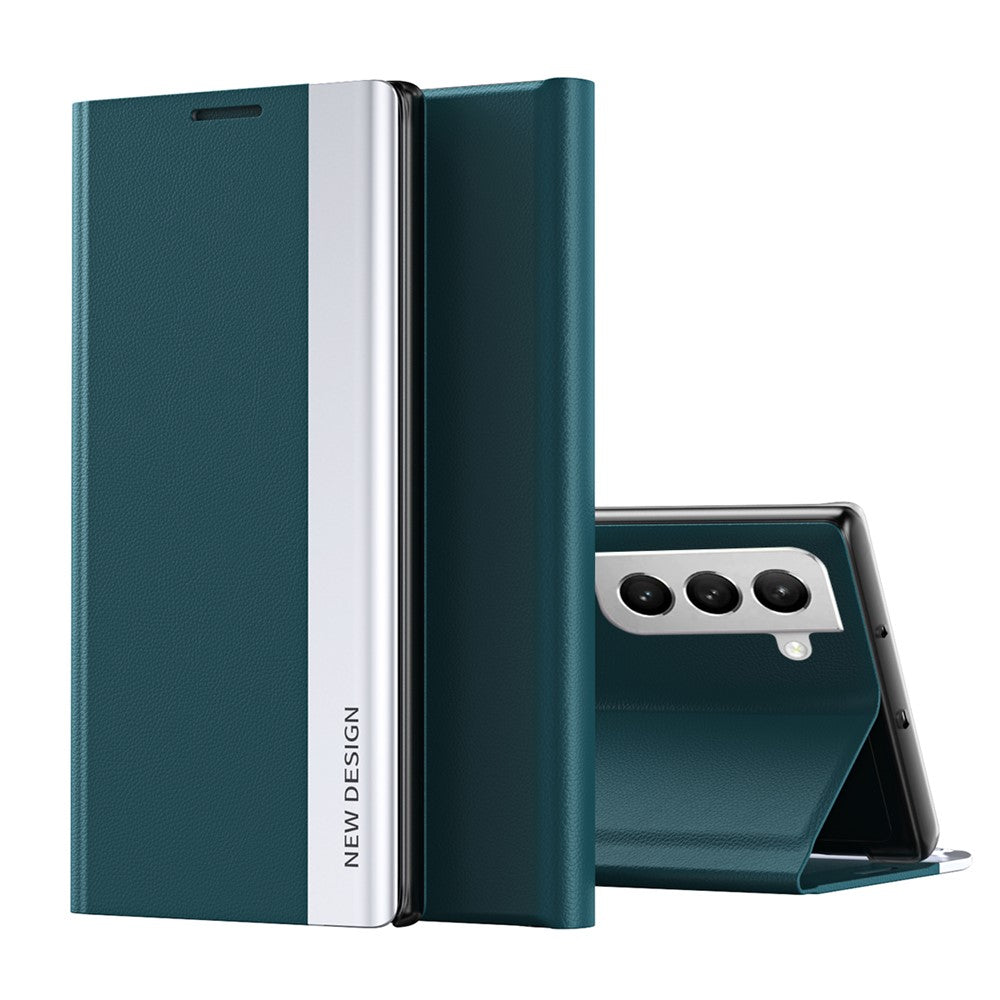 Galaxy S22 5G Klappbare Hülle – elegant, stoßfest, mit Ständer & galvanisierter Oberfläche