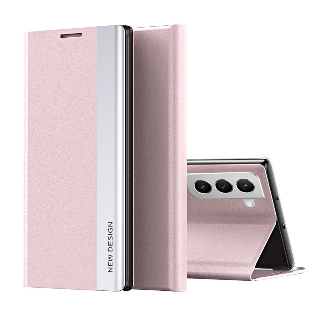Galaxy S22 5G Klappbare Hülle – elegant, stoßfest, mit Ständer & galvanisierter Oberfläche