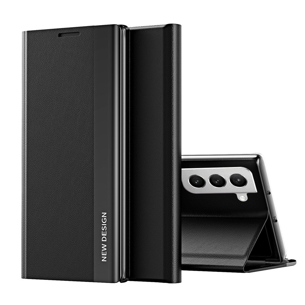Galaxy S22 5G Klappbare Hülle – elegant, stoßfest, mit Ständer & galvanisierter Oberfläche