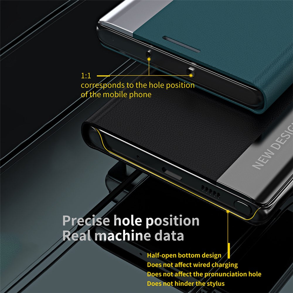 Galaxy A53 5G Klappbare Hülle – elegant, stoßfest, mit Ständer & galvanisierter Oberfläche
