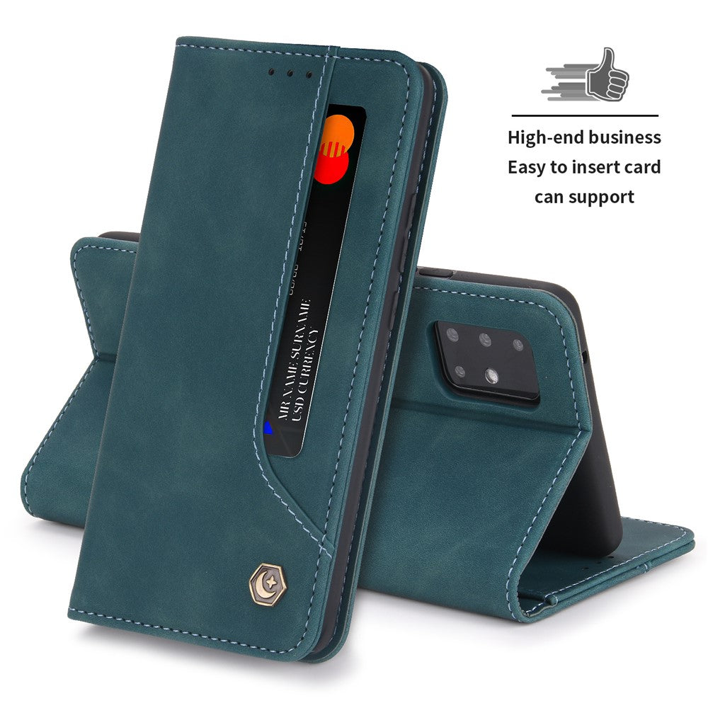 Galaxy A71 5G Wallet-Hülle – mit Kartenfächer & Ständer