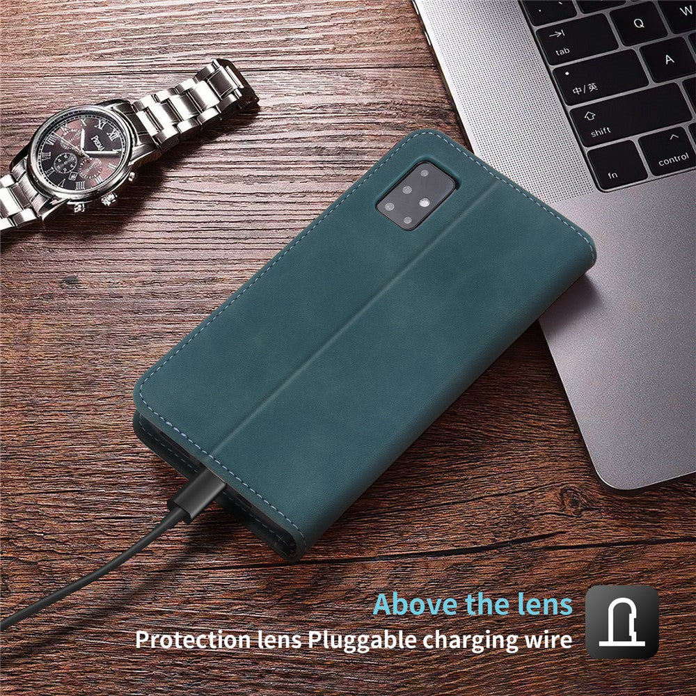 Galaxy A71 5G Wallet-Hülle – mit Kartenfächer & Ständer