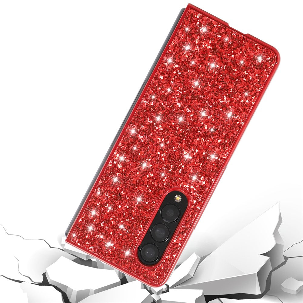 Galaxy Z Fold3 5G Schutzhülle – Funkelnde Glitzer-Rückseite