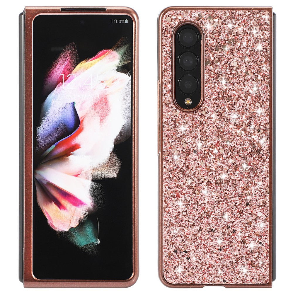 Galaxy Z Fold3 5G Schutzhülle – Funkelnde Glitzer-Rückseite