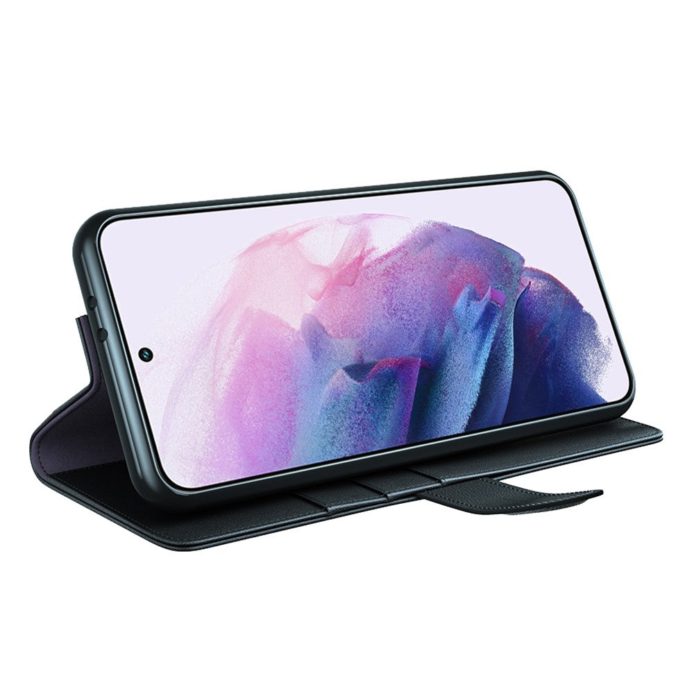 Galaxy S22 Plus 5G Echtleder Hülle mit Kartenfach