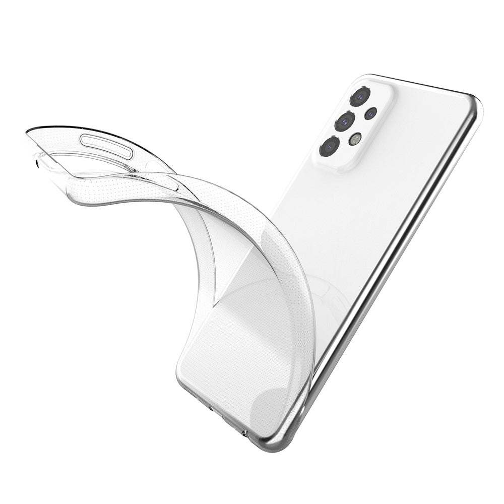 Galaxy A23 4G/5G Transparente Hülle – Kratzfest, weich & stoßfest