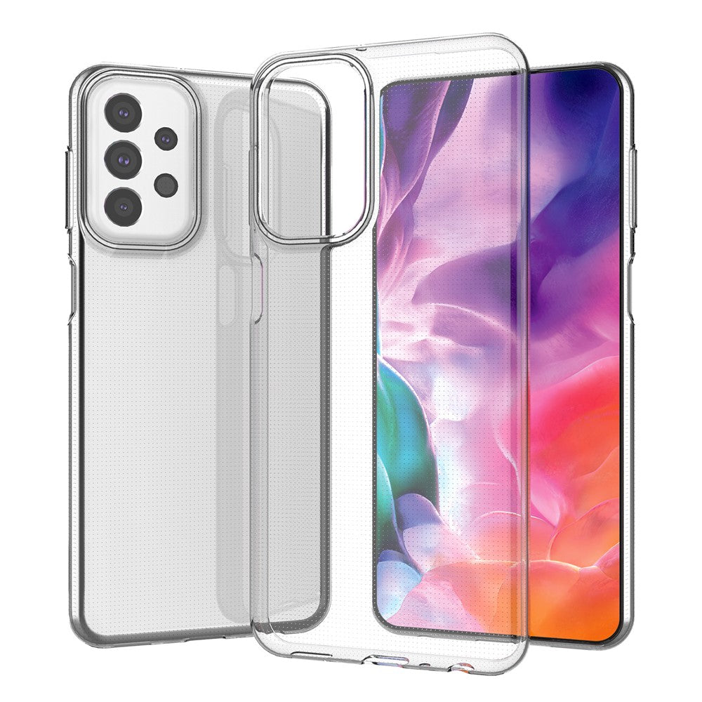 Galaxy A23 4G/5G Transparente Hülle – Kratzfest, weich & stoßfest