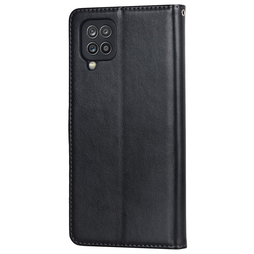 Galaxy A42 5G Wallet-Hülle – Mit Musterdruck, Kartenfächer & Riemen
