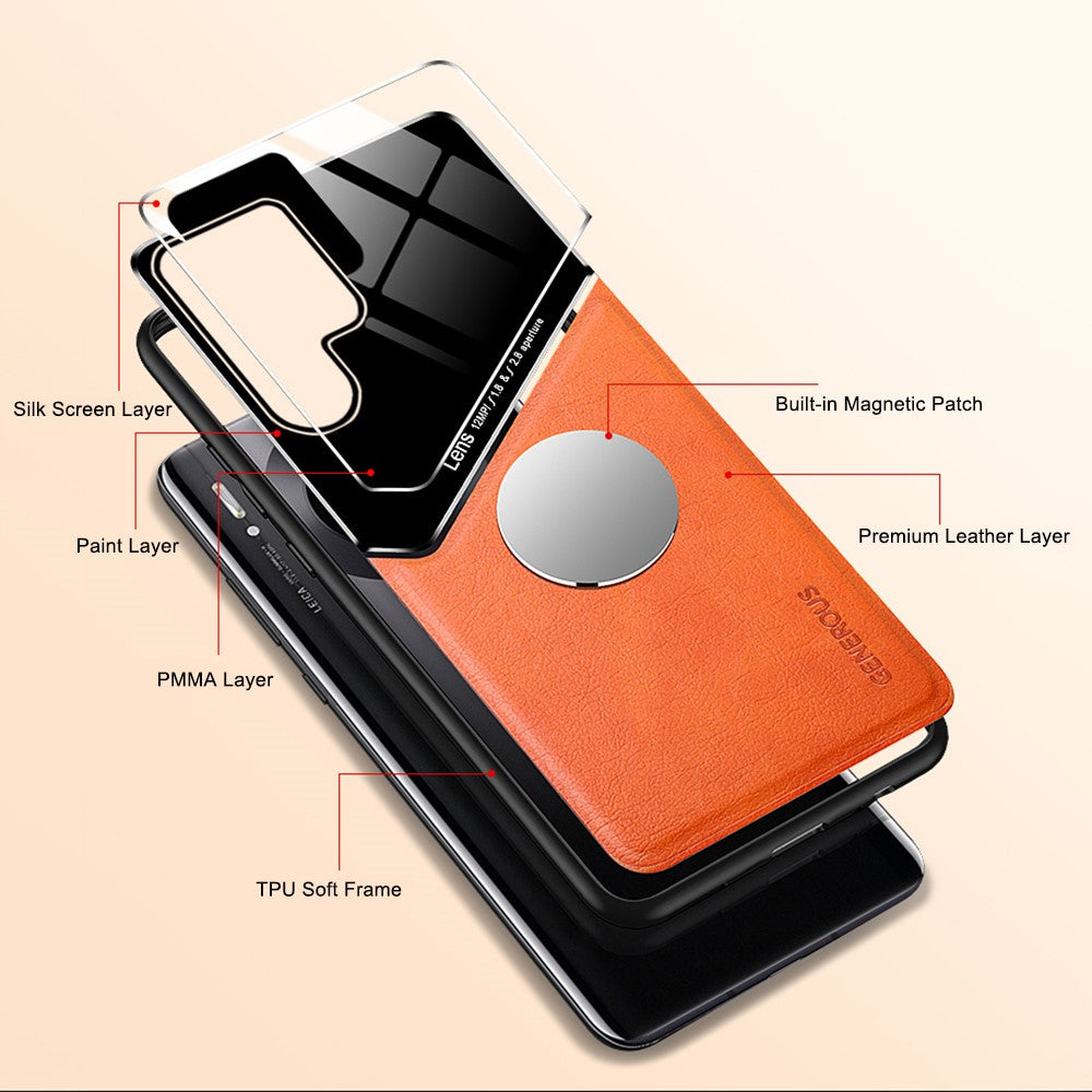 Galaxy S22 Ultra 5G Magnetische Hülle – Stoßfest, schlank & glatt