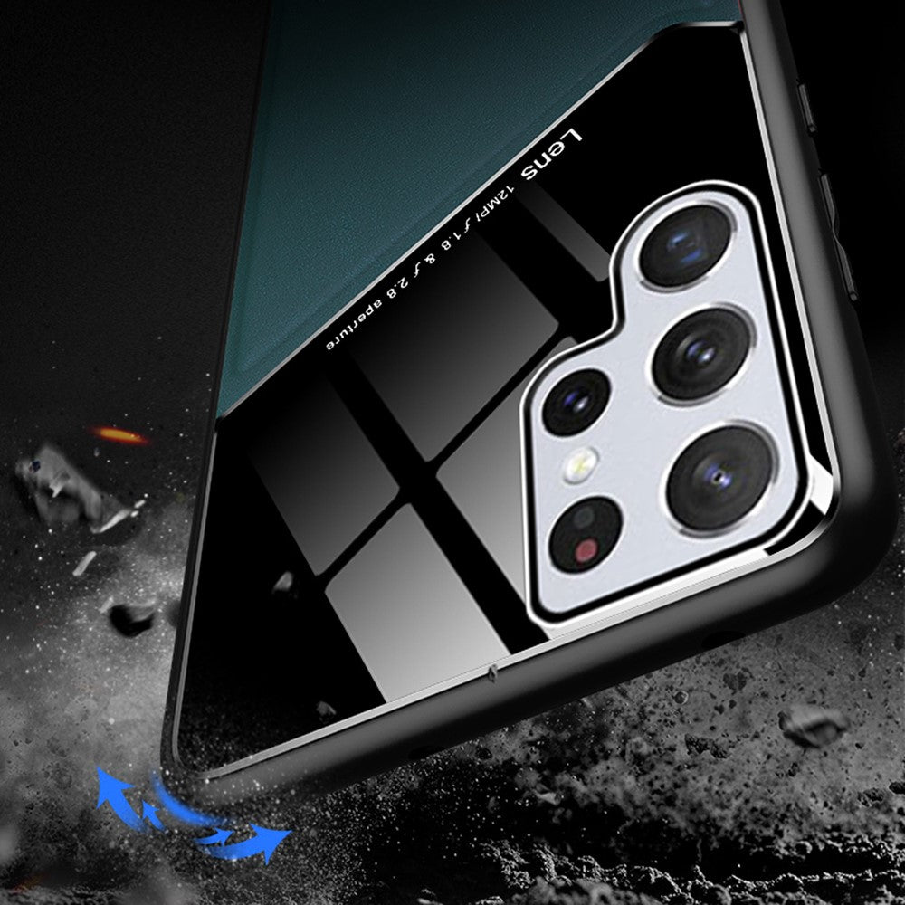 Galaxy S22 Ultra 5G Magnetische Hülle – Stoßfest, schlank & glatt