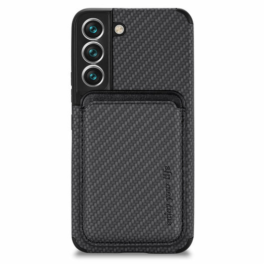 Galaxy S22 5G Schutzhülle – Magnetische abnehmbare Kartenhalter-Rückseite