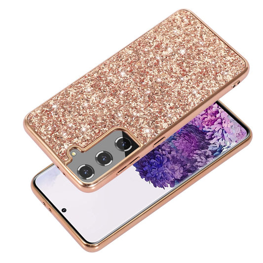 Galaxy S22 Plus 5G Schutzhülle – Funkelnde Glitzer-Rückseite