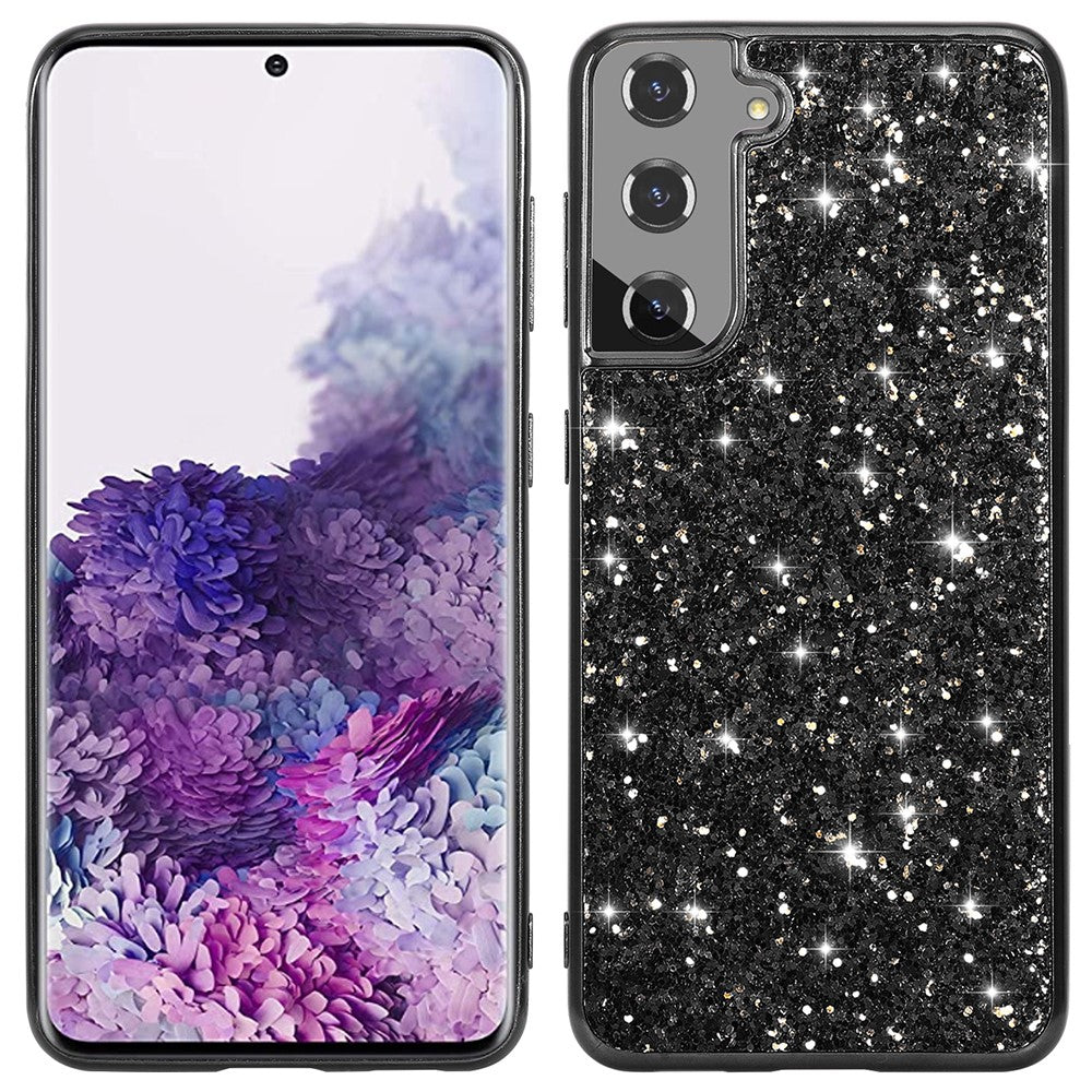 Galaxy S21 FE 5G Schutzhülle – Funkelnde Glitzer-Rückseite